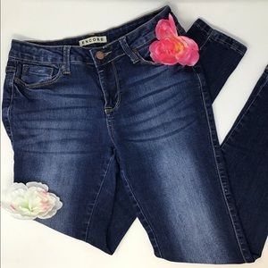 Encore Dark Denim Skinny Jeans
